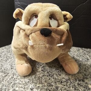 Disney Store Lady and The Tramp Exclusive Bull Bulldog Large 15" Plush Dog